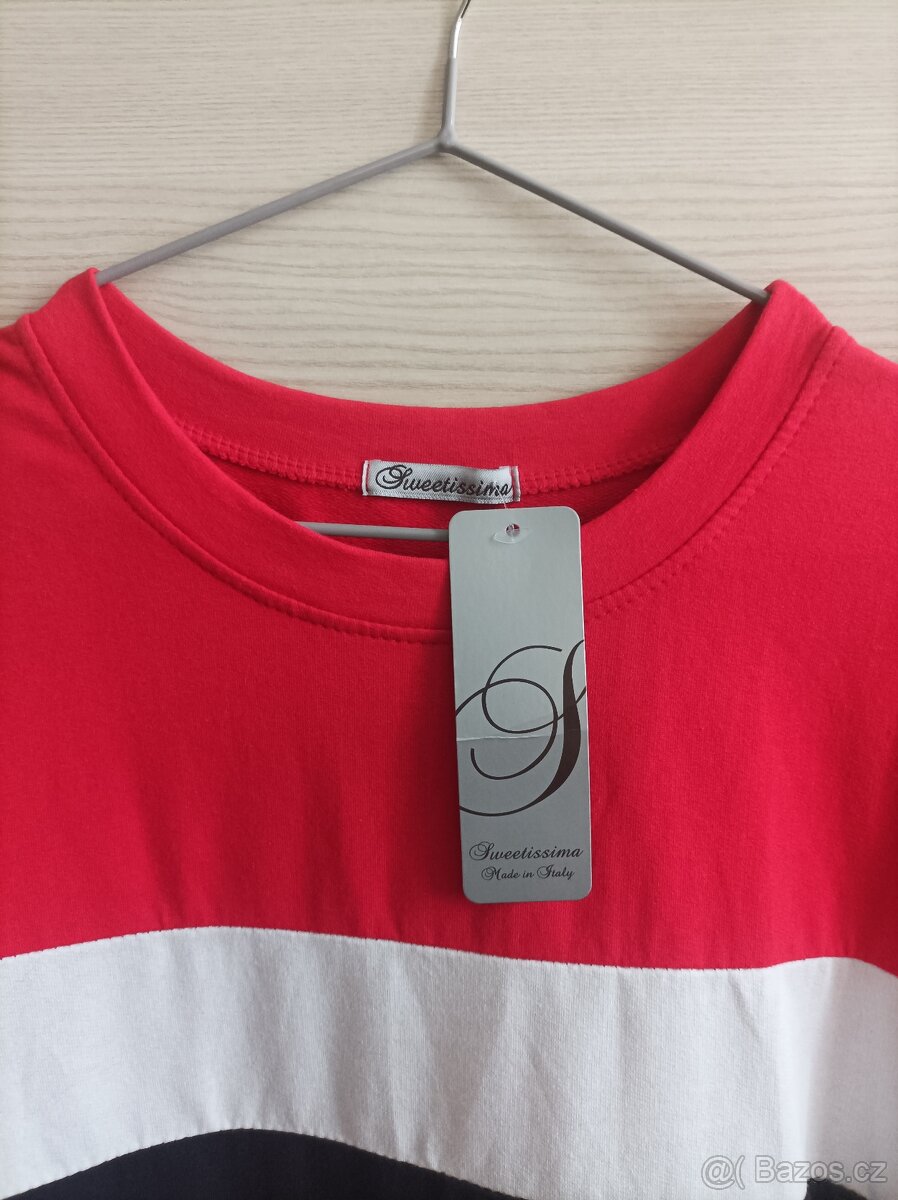 Nové mikinové šaty s visačkou - 3