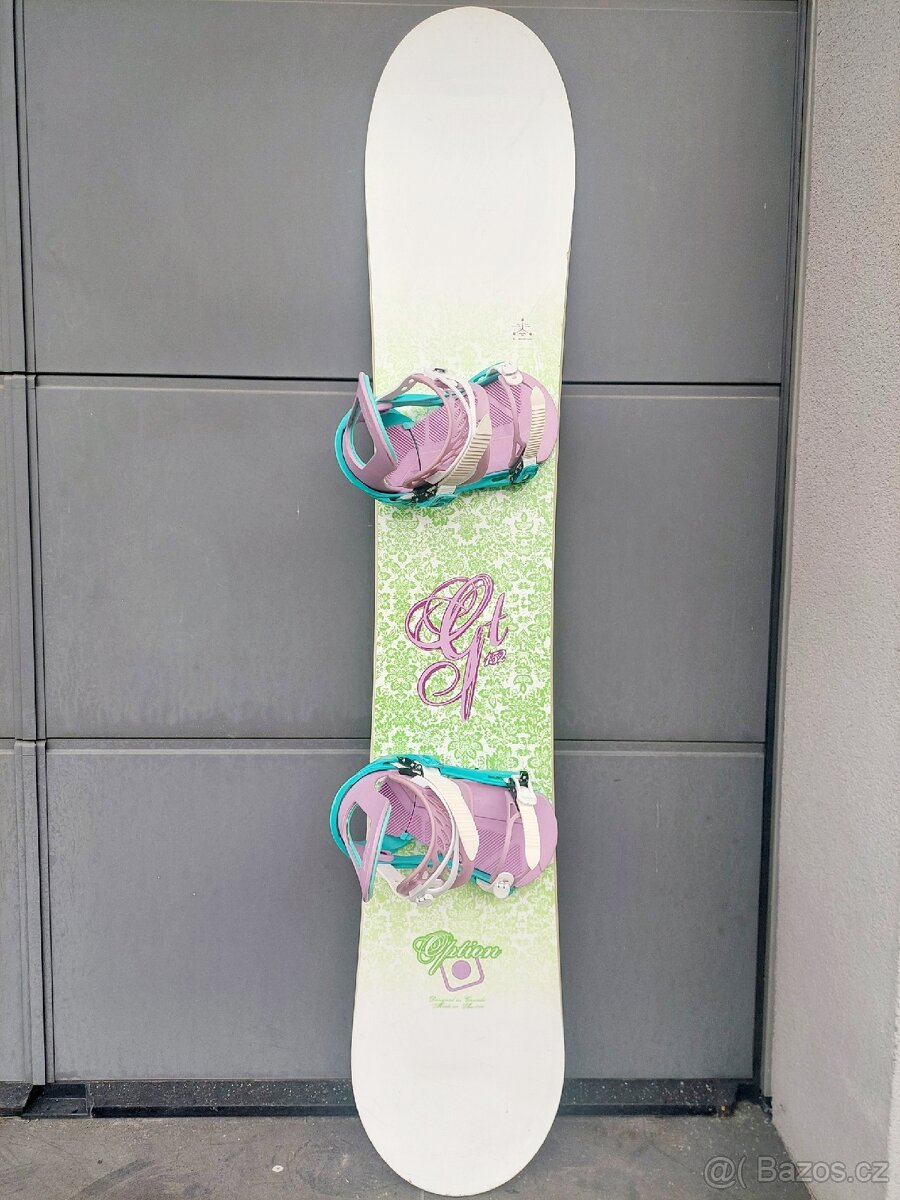 Snowboard OPTION, 152 cm + boty BURTON - 3