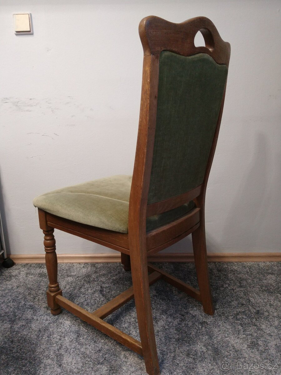 Jídelní židle z masivu 6 ks - 3