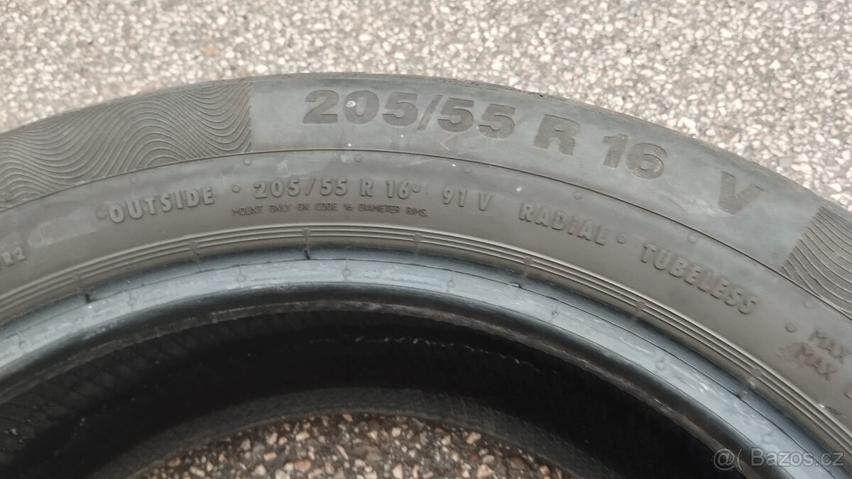 Letní kola 205/55/16 91V Continental - 3