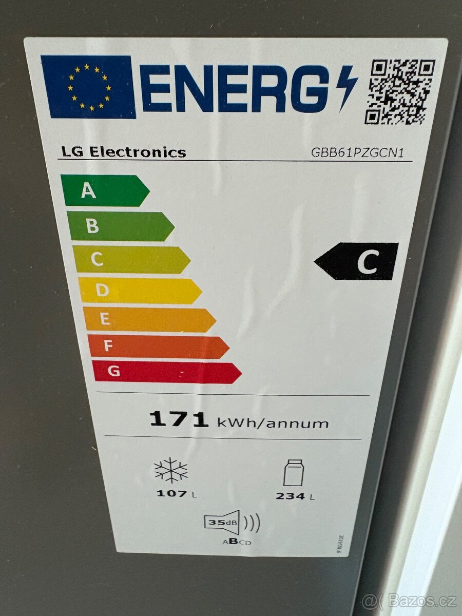 Prodam v zaruce lednici z mrazakem LG - 3
