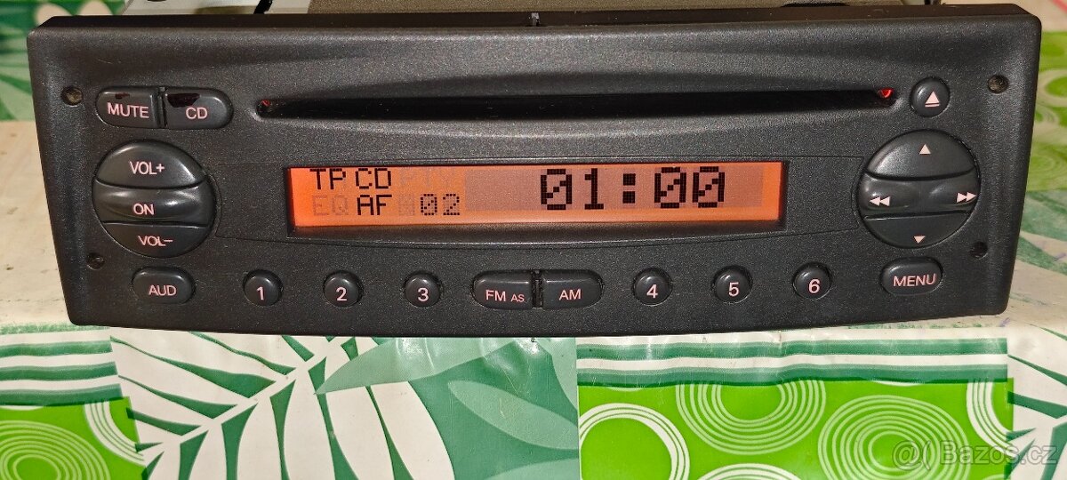 Originální autorádio Fiat 250 CD SB05 - 3