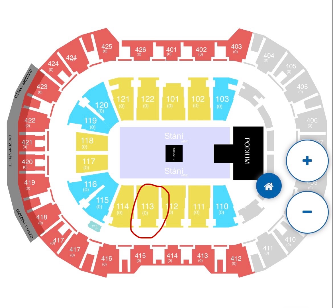 Calin O2 Arena 2.12. DNES - 3