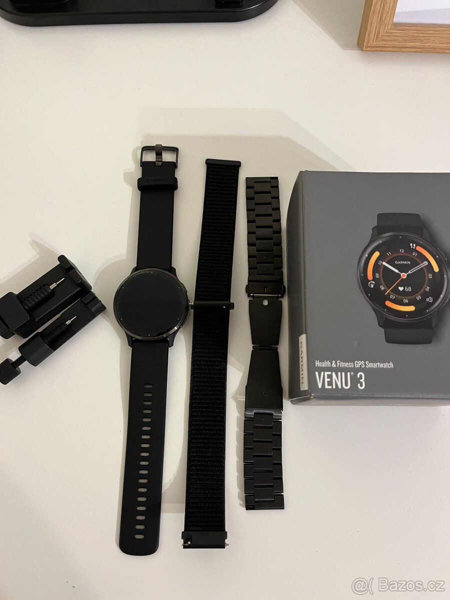 Garmin Venu 3 Slate/Black Band - 3