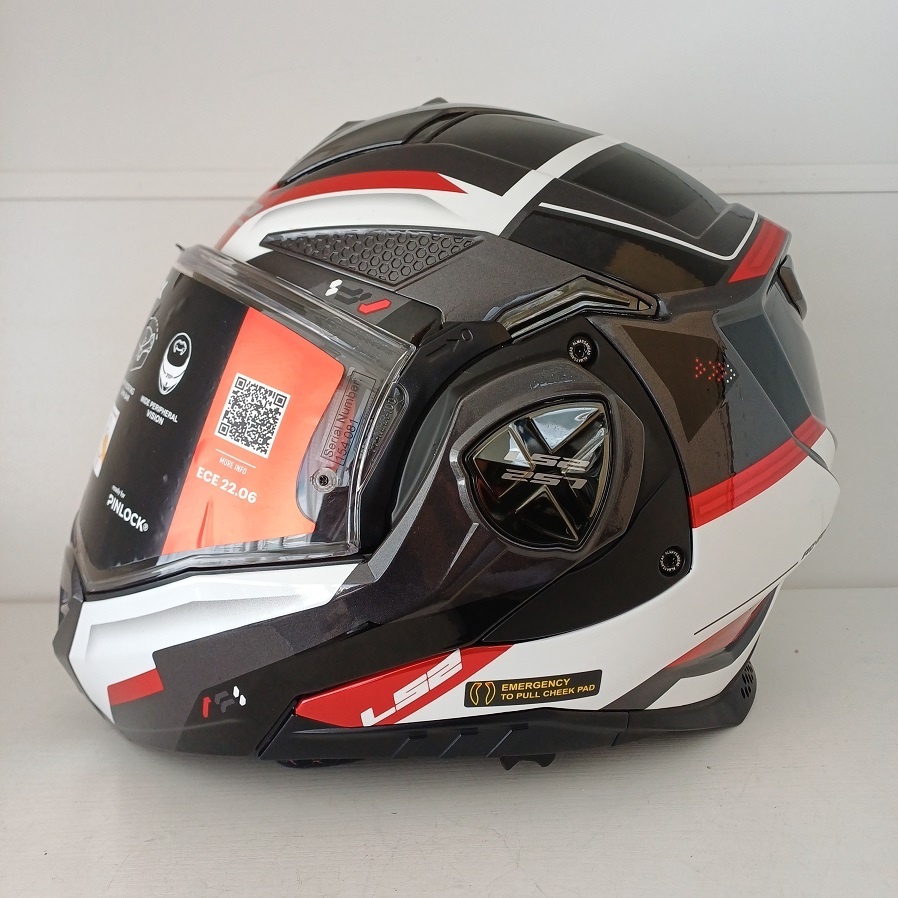 Silniční překlápěcí přilba LS2 Advant X Spectrum - 3