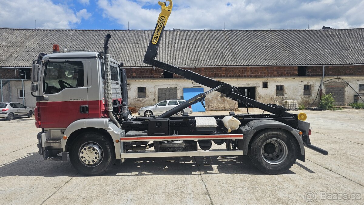 MAN TGM 18.340 Hákový nosič kontejnerů PALFINGER - 3