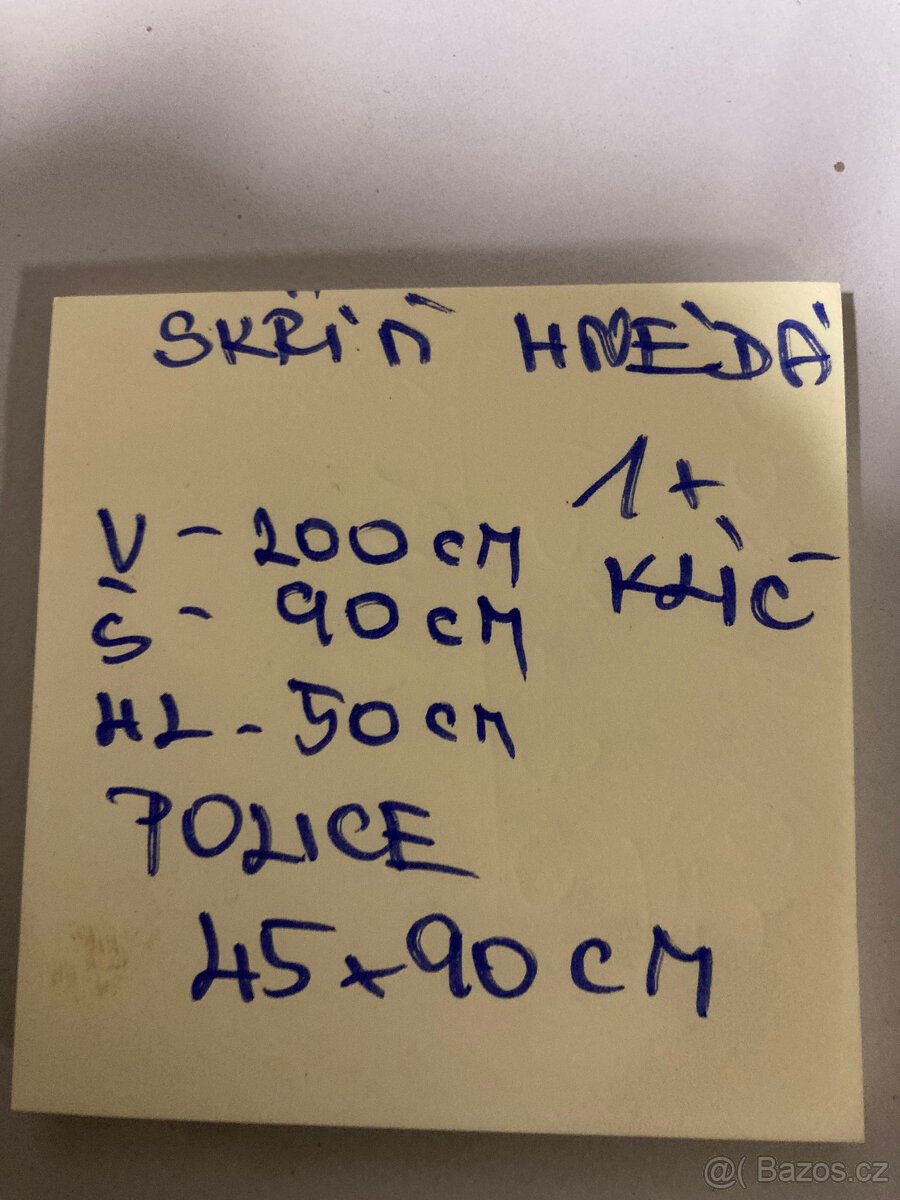 Trezor skříňový dvoudveřový za 6.000 kč - 3