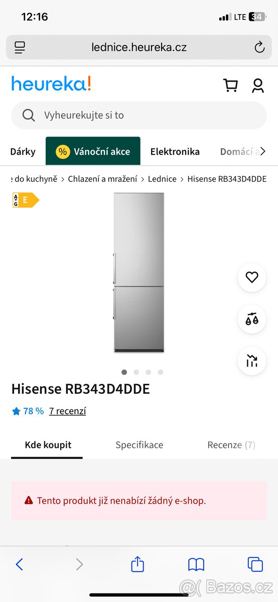 Hisense RB343D4DDE - 3