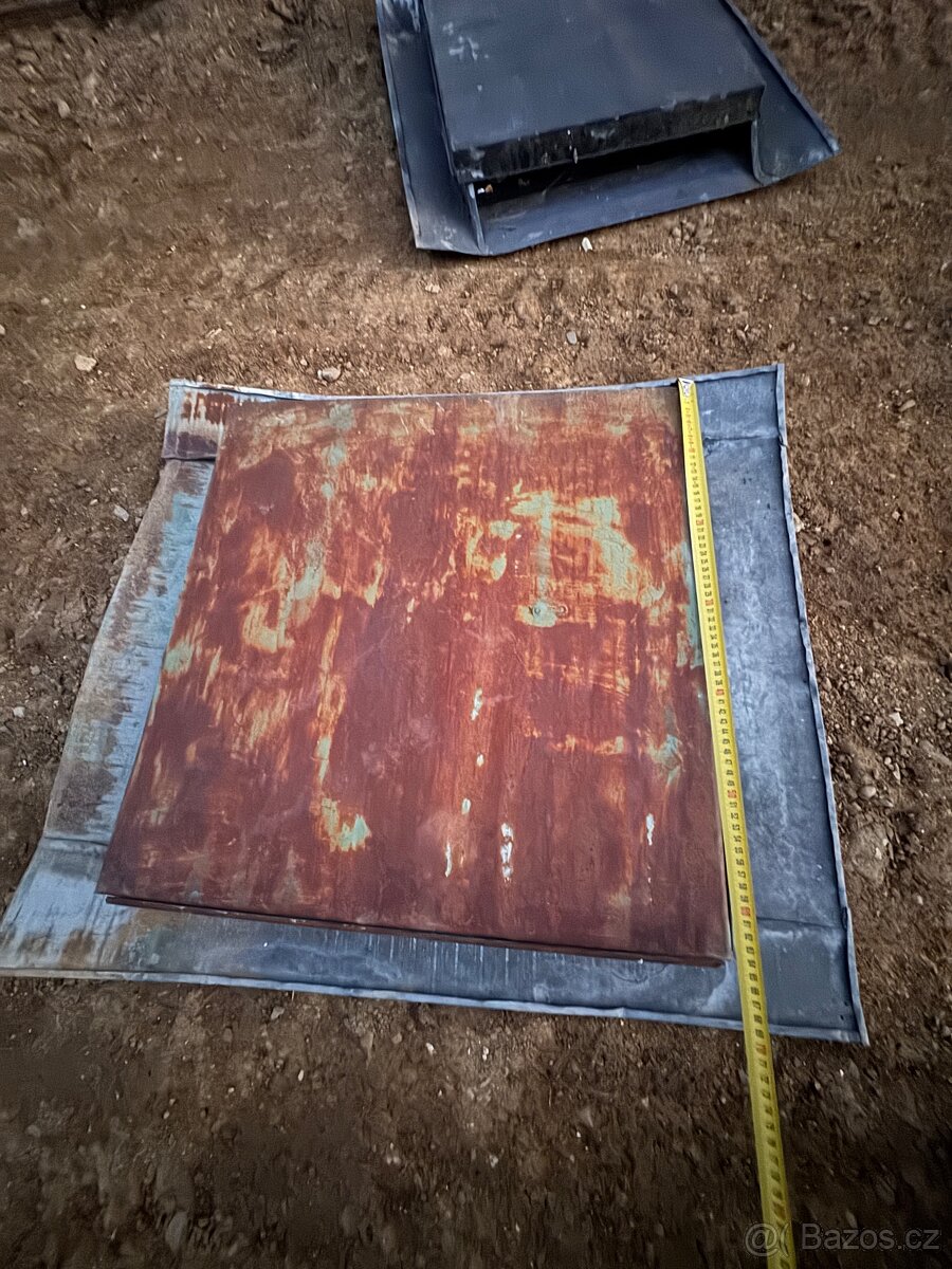 Prodám plechový vikýř. Rozměr 60x60cm - 3