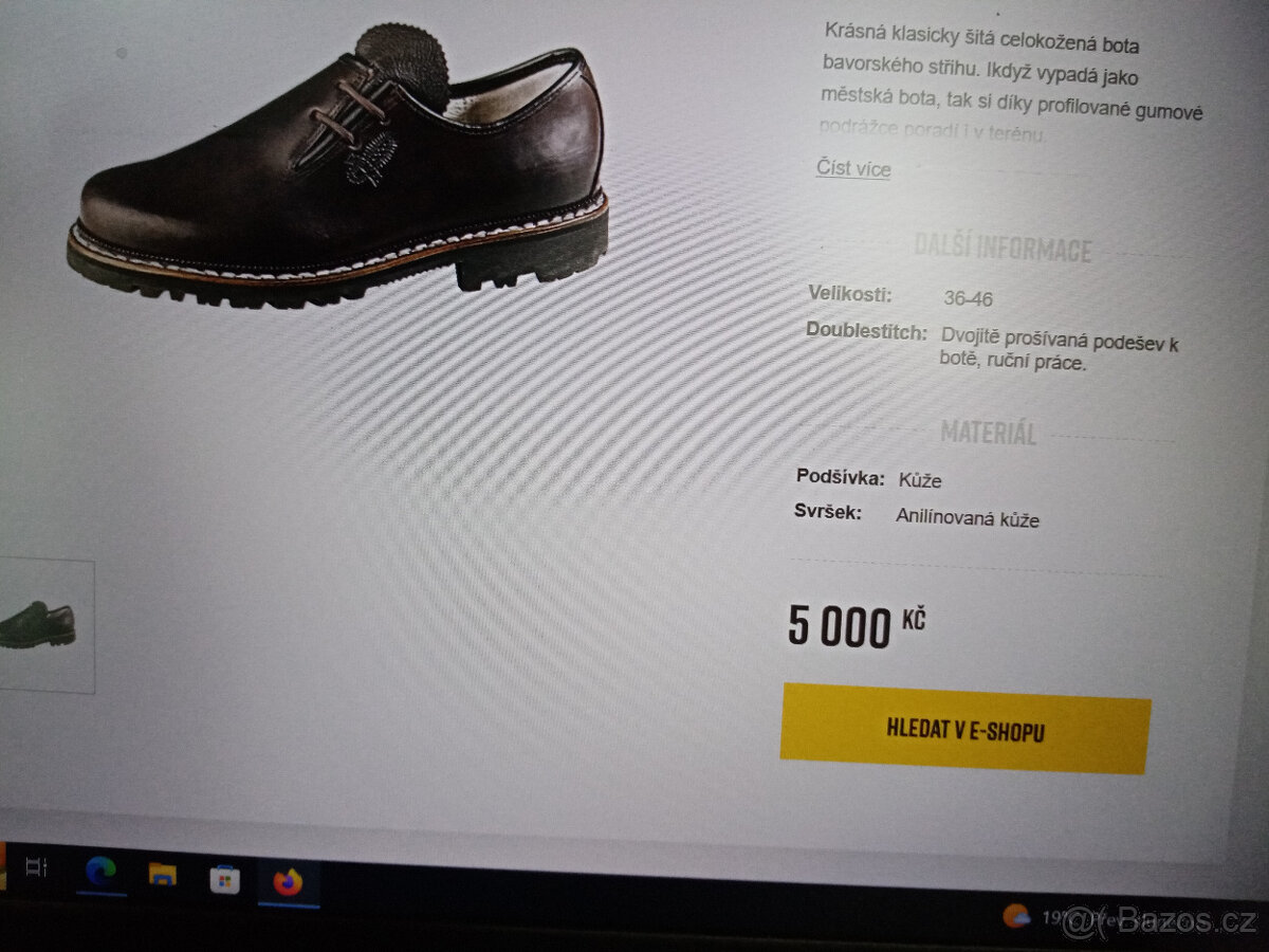 MEINDL nové celokožené boty č.41 - 3