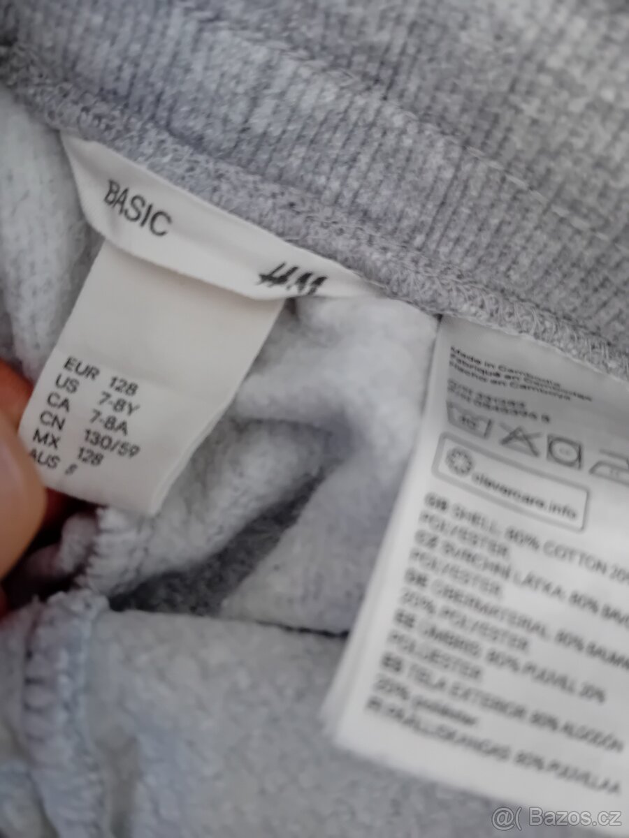 2x tepláky vel. 128 - 3