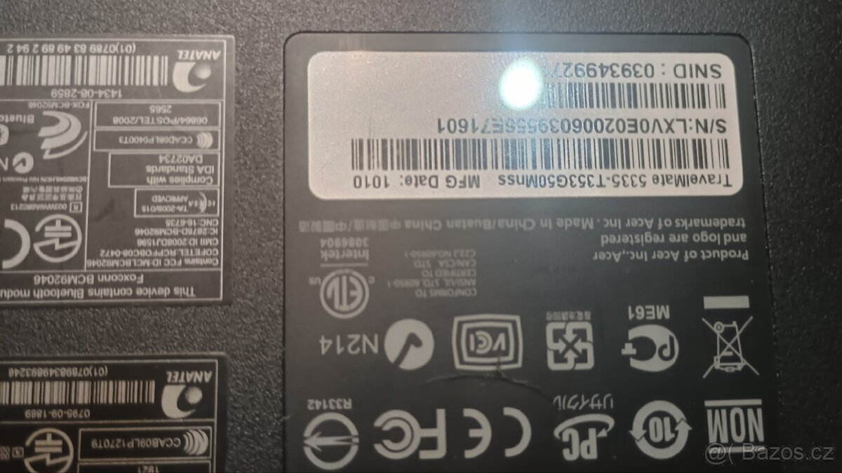 Acer travelmate 5335 - 3