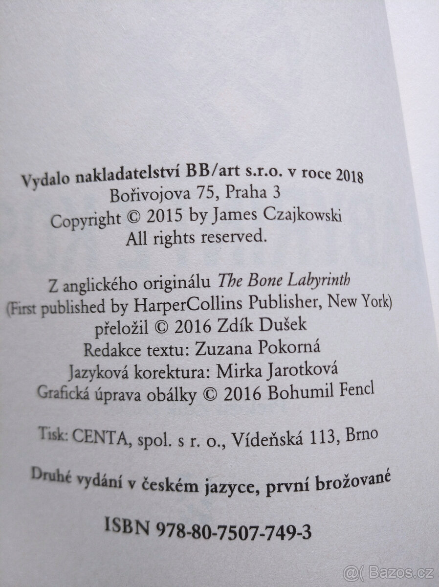 Labyrint z kostí - James Rollins - 3