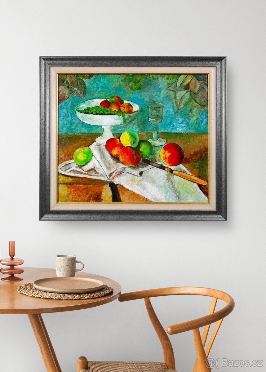 Expresivní zátiší, sign.Payer, 740 × 660 mm - 3