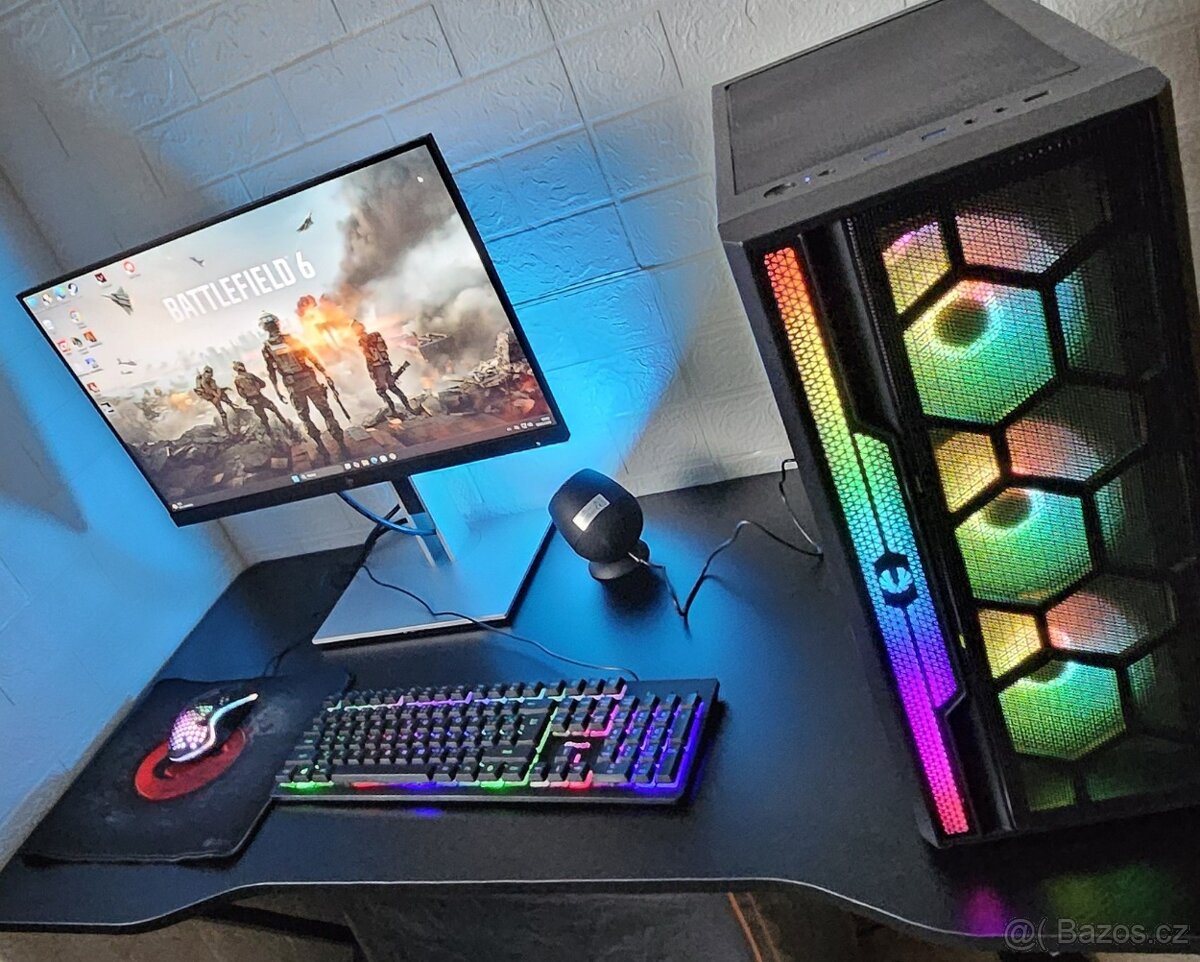 Herní Počítač-Záruka 3 měsíce-Battlefield 6 -Wi-Fi - 3