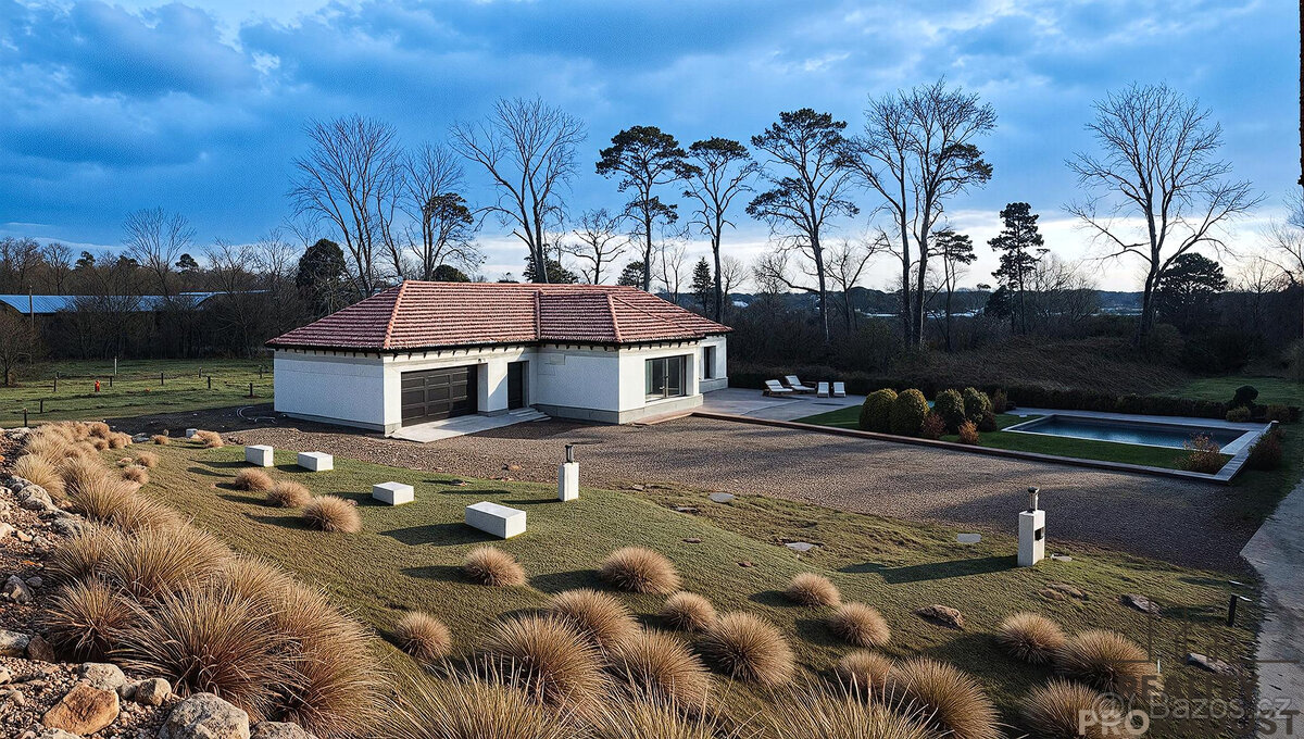 Prodej pozemku s hrubou stavbou domu 5+kk v Mikulčicích, pro - 3
