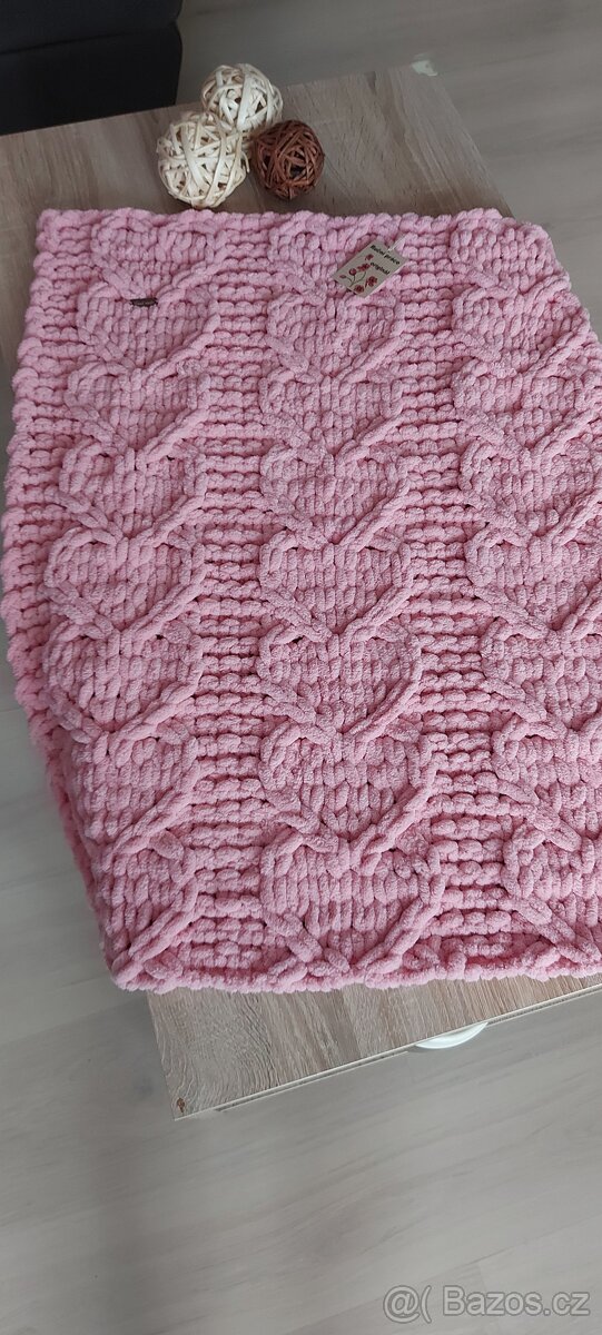 Deka pro miminko Alize Puffy- Srdíčková- Volná,skladem - 3