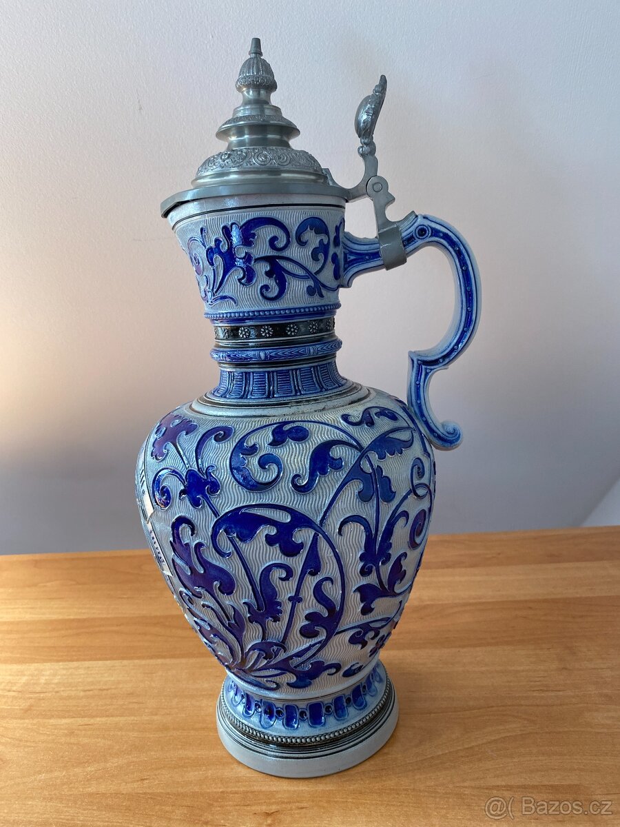 Sběratel nabízí staré keramické džbány - 3