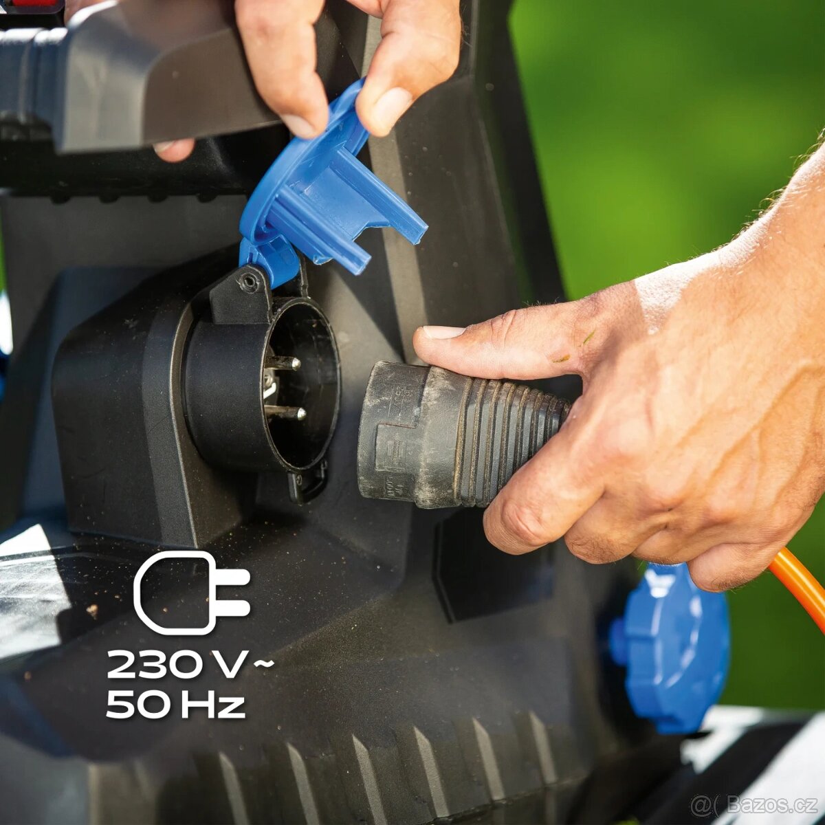 LUX Elektrický tichý válcový drtič E-LH-2800/45B, 2 800 W - 3