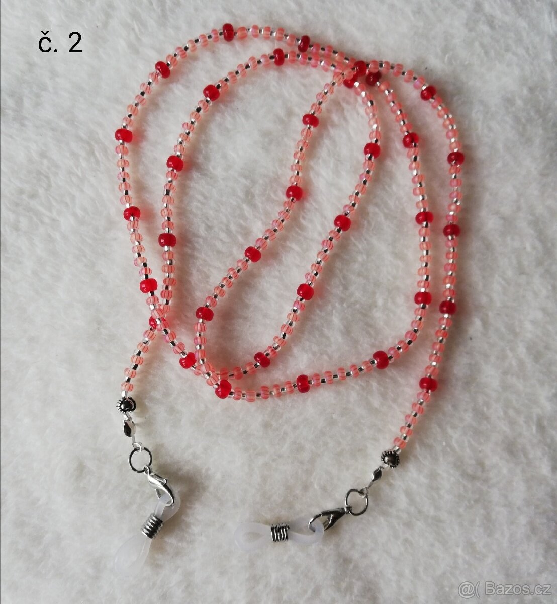 Korálky na brýle a roušky - 3