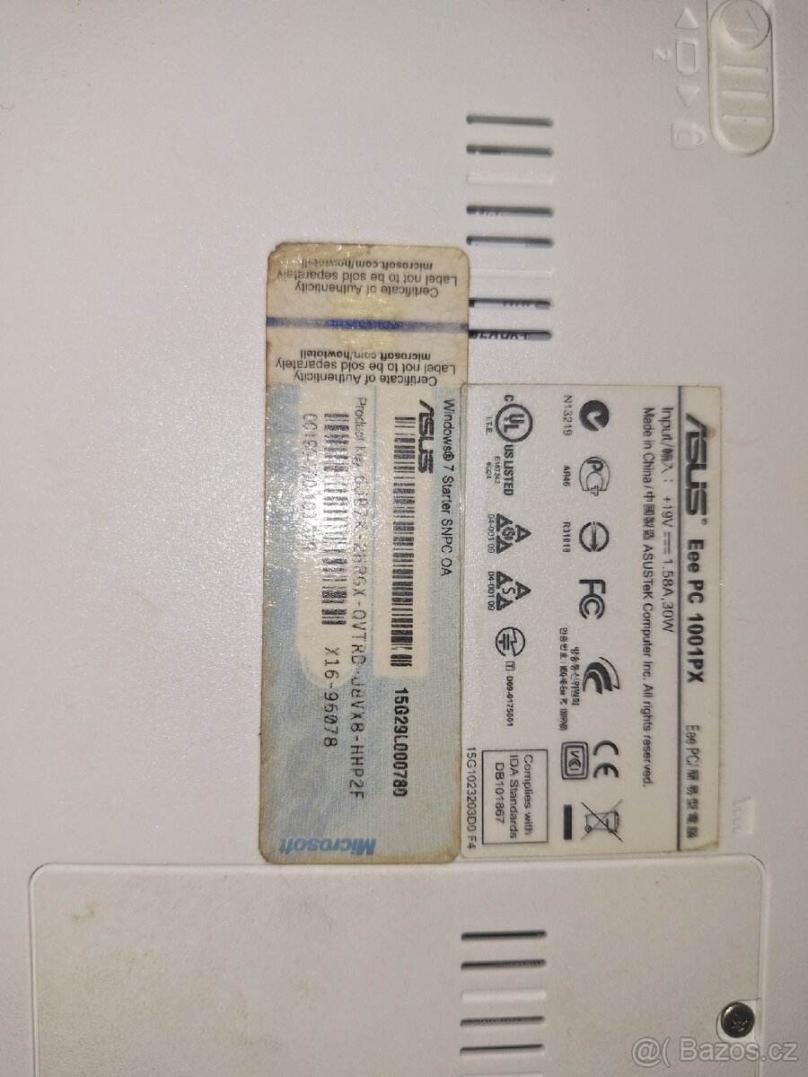 Notebook ASUS Eee PC 1001PX - 3