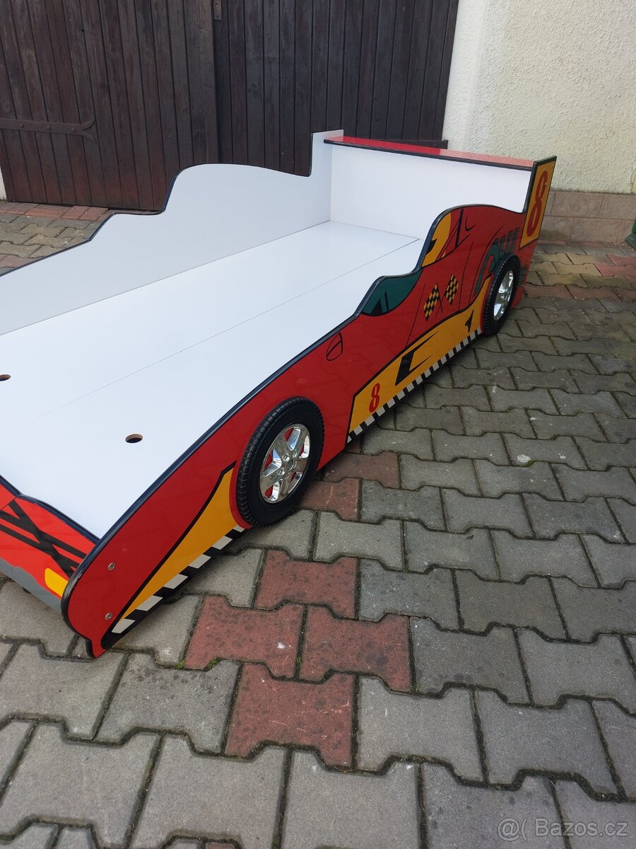 Dětská Postel ,Formule.(červená) - 3