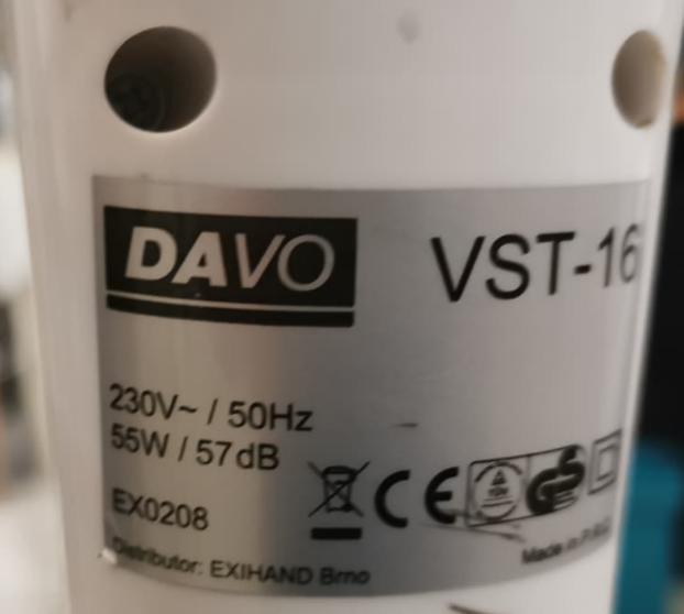 Stojanový ventilátor DAVO - 3