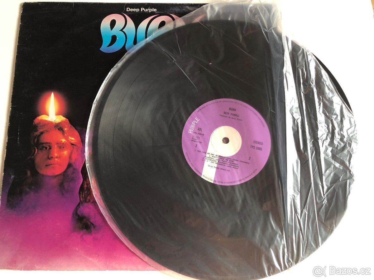 Deep Purple.Burn. LP 1974. Made in UK. - 3