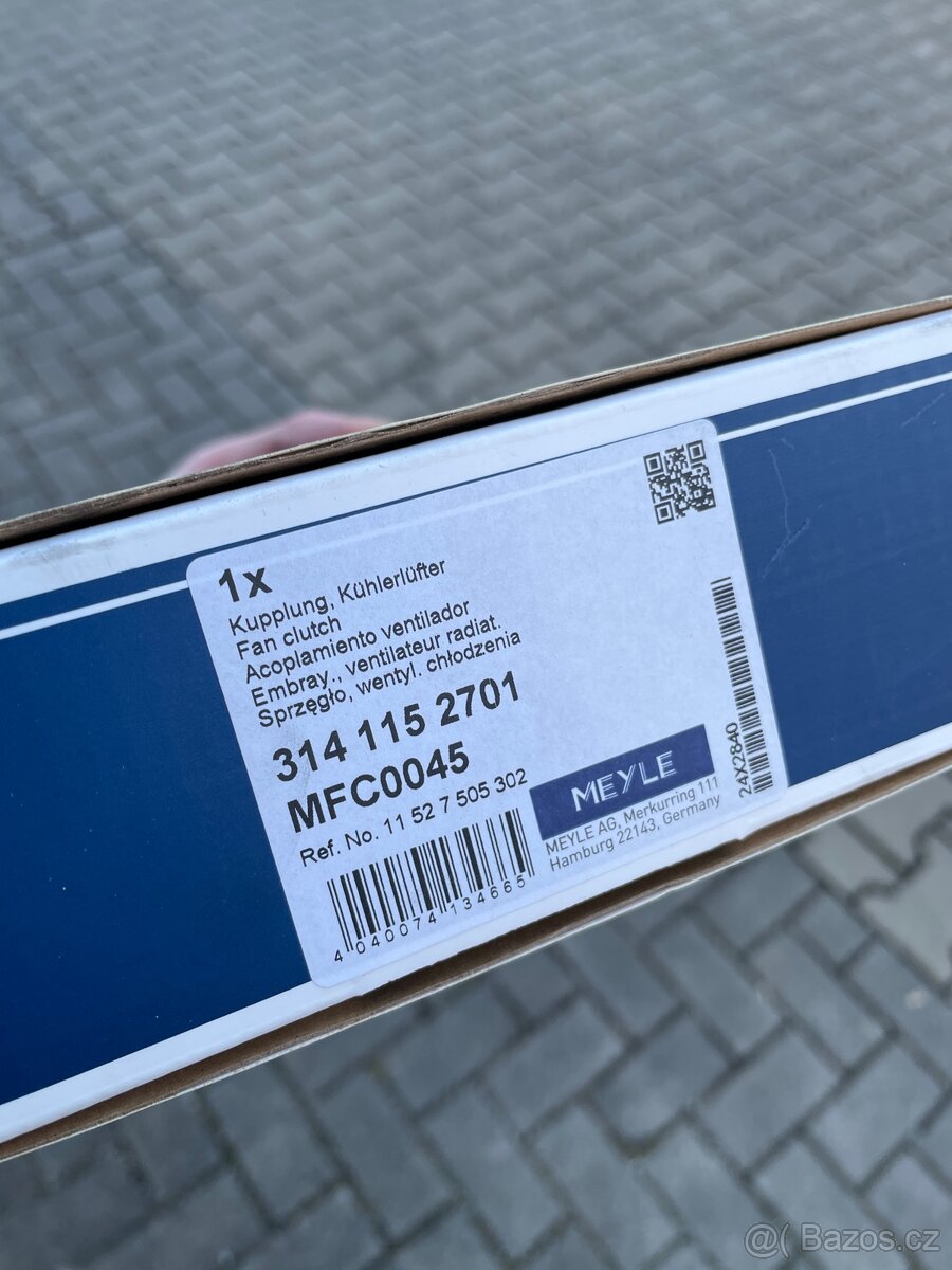 BMW e39 visco spojka ventilátoru M52 - 3