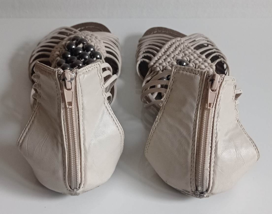 dámské páskové boty vel.39 - 3