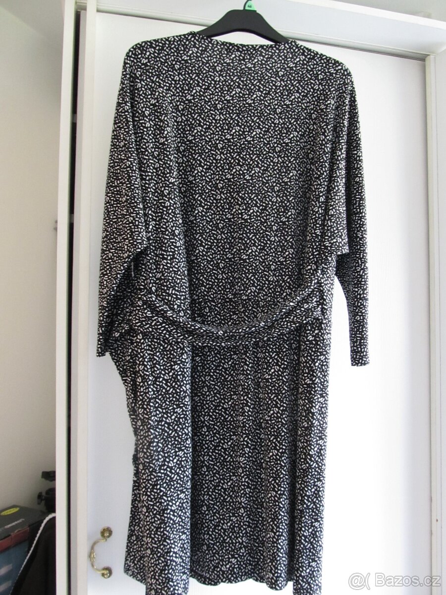 Šaty do kanceláře vel. 46 pro plnoštíhlé - 3