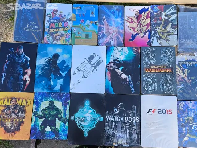 Steelbooky na ps4 ps3 a nintendo switch - 3