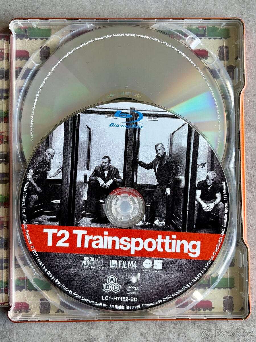 T2 Trainspotting blu ray + cd - 3