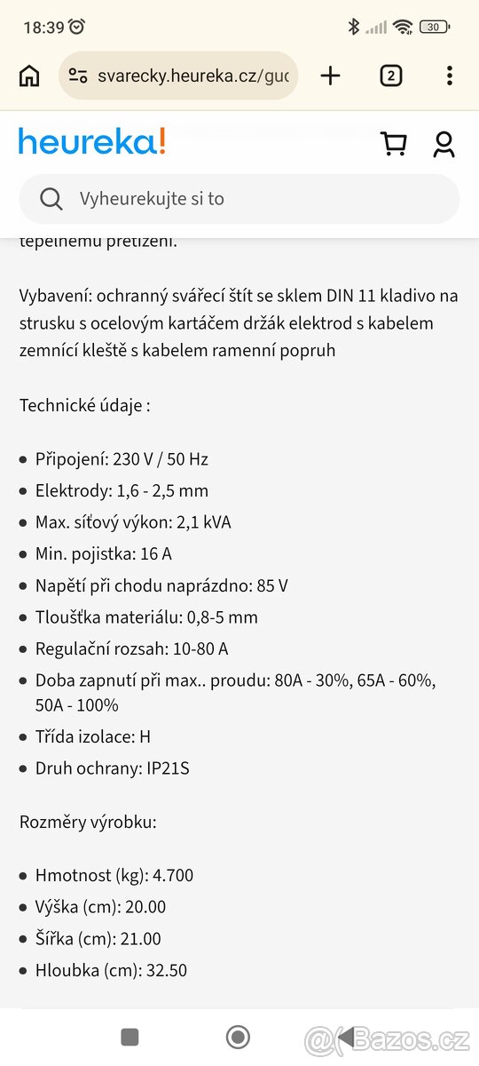 Svářečka Güde - 3
