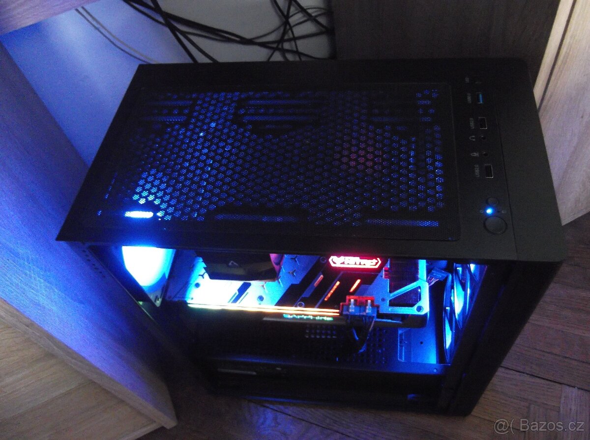 herní PC-i5 9600K+RX 5700xt+16GB RAM+SSD - 3