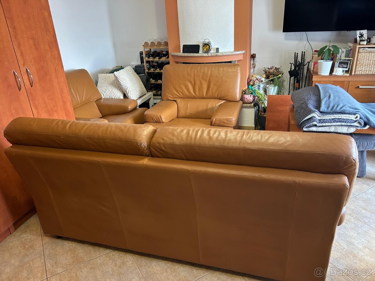 Kožená sedačka - 3