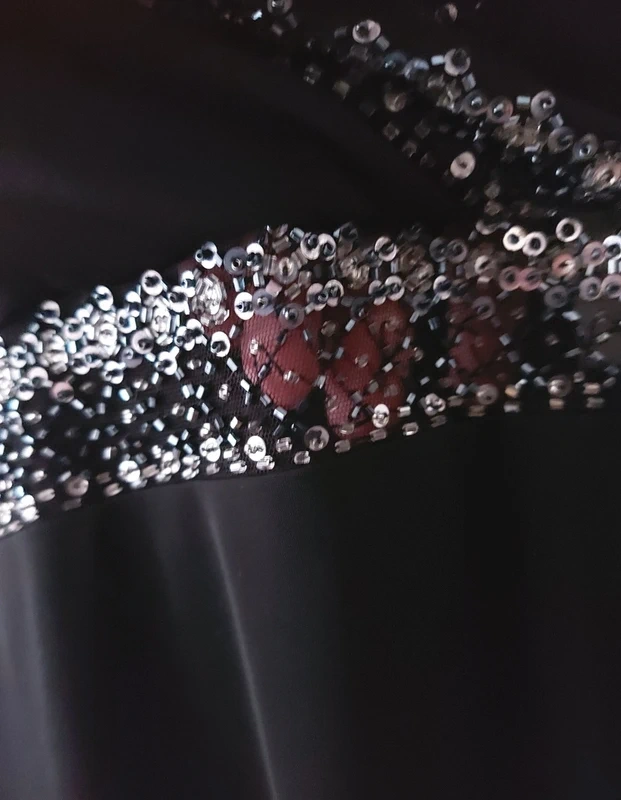 Společenské šaty s přehozem - 3