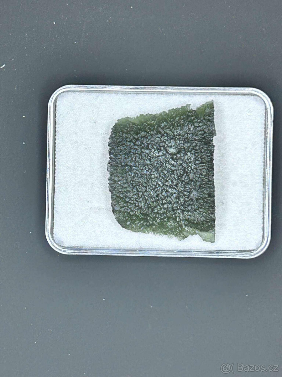 Nabízím kvalitní vltavín z Besednice – 10,93 g - 3