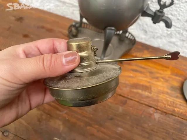 Cinova konvice, dzban na kavu, caj, podsalek - 3