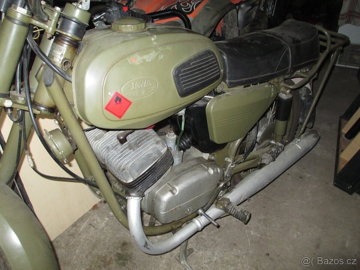 JAWA 350/634 vojenská - NEPoužitá - 3