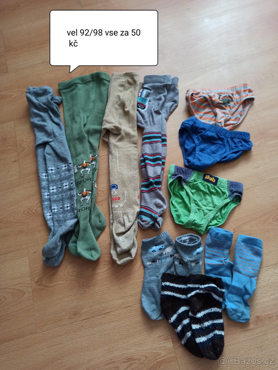 Balíček oblečení mix 86/92 - 3