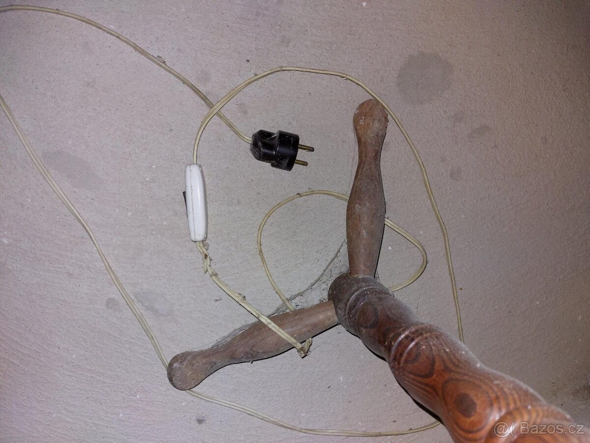 Rustikální stojací lampa - 3