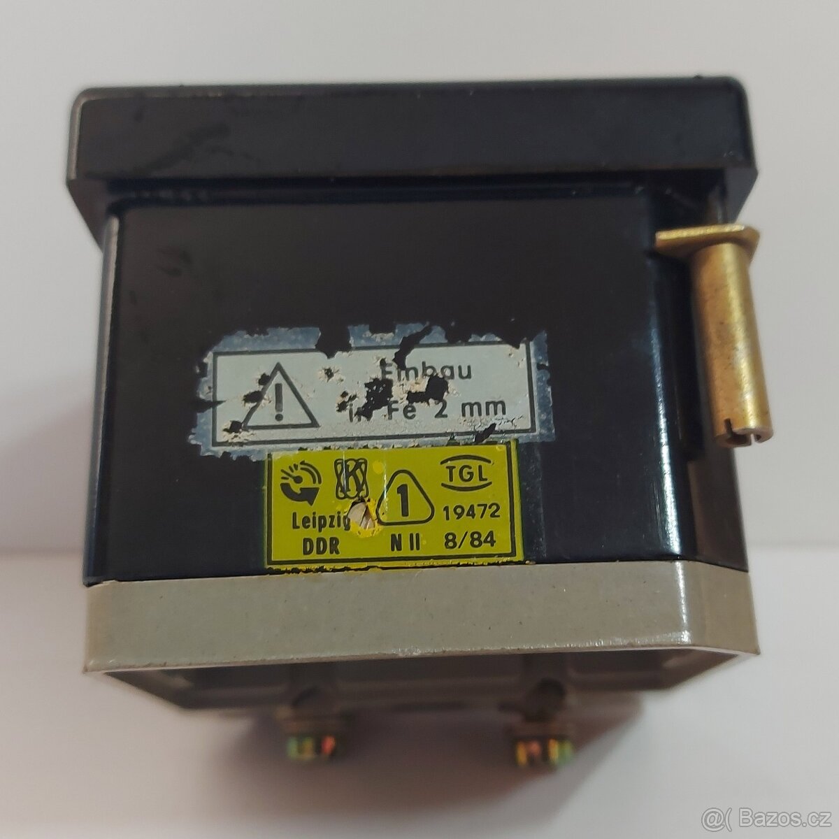 Panelové ručkové měřidlo - ampermetr, voltmetr - 3