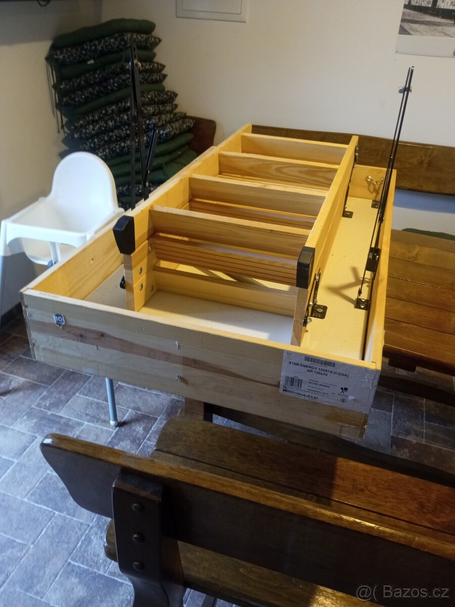 Půdní vylejzak 120x70 cm - 3