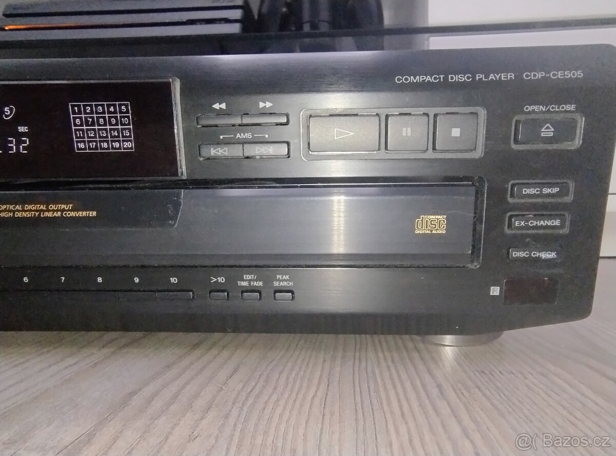 SONY CDP-CE505 přehrávač na 5cd - 3