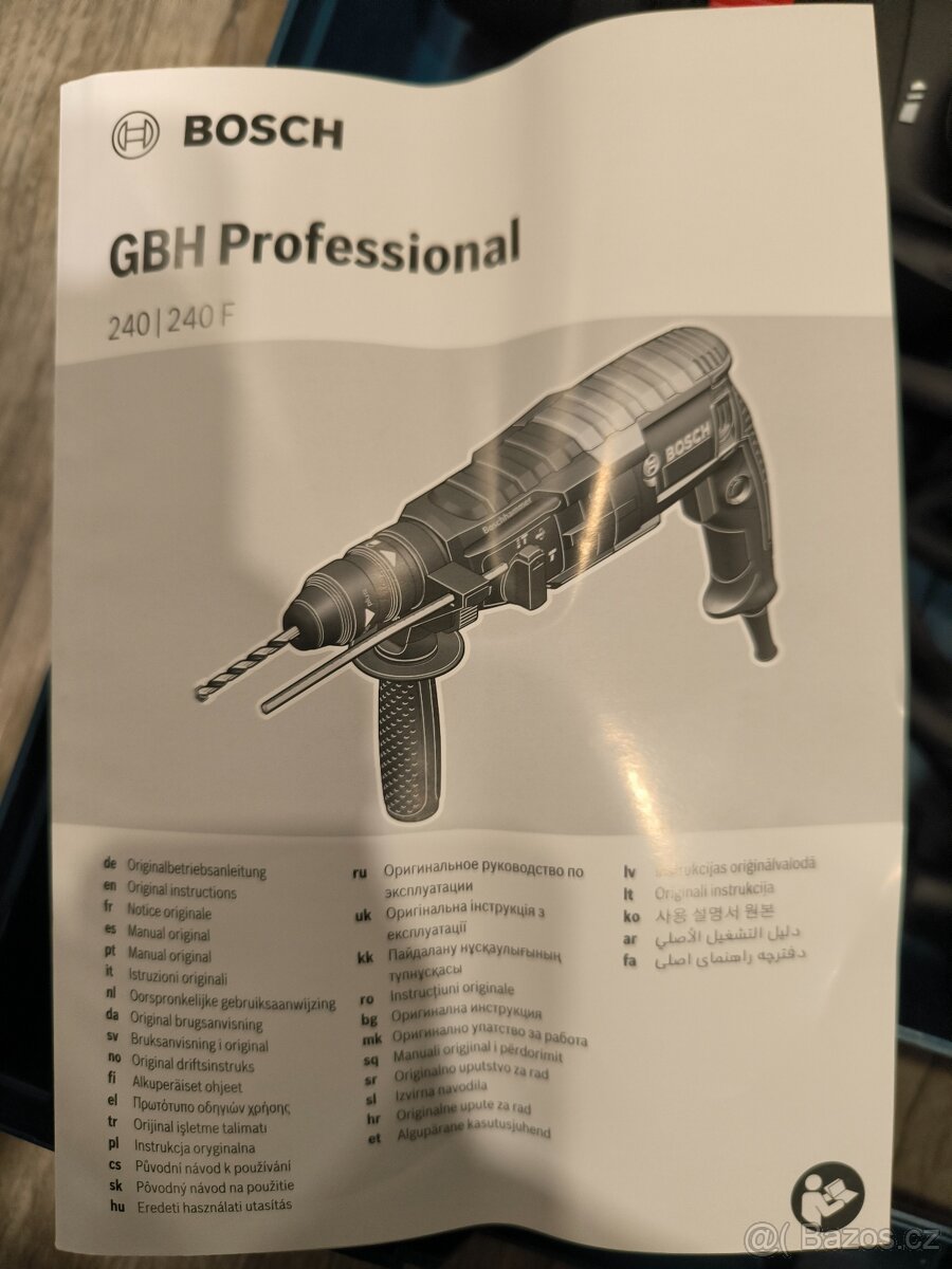 Vrtačka Bosch Professional GBH 240 - 3