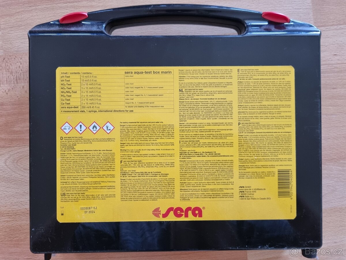 Sera Aquatest-box marin - testy vody⭐ - 3
