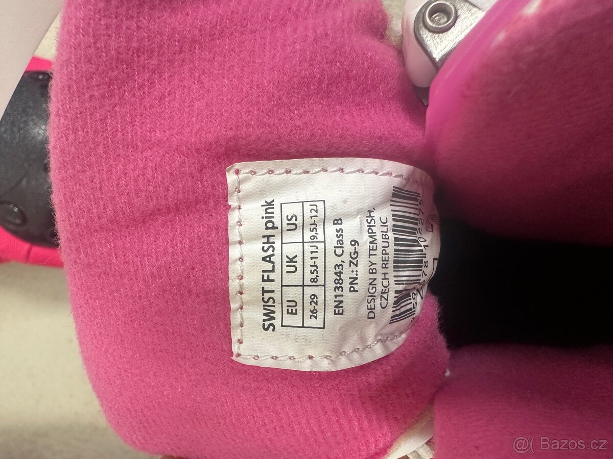 Inline brusle Tempish Swist vel. EU 26-29 + chrániče - 3