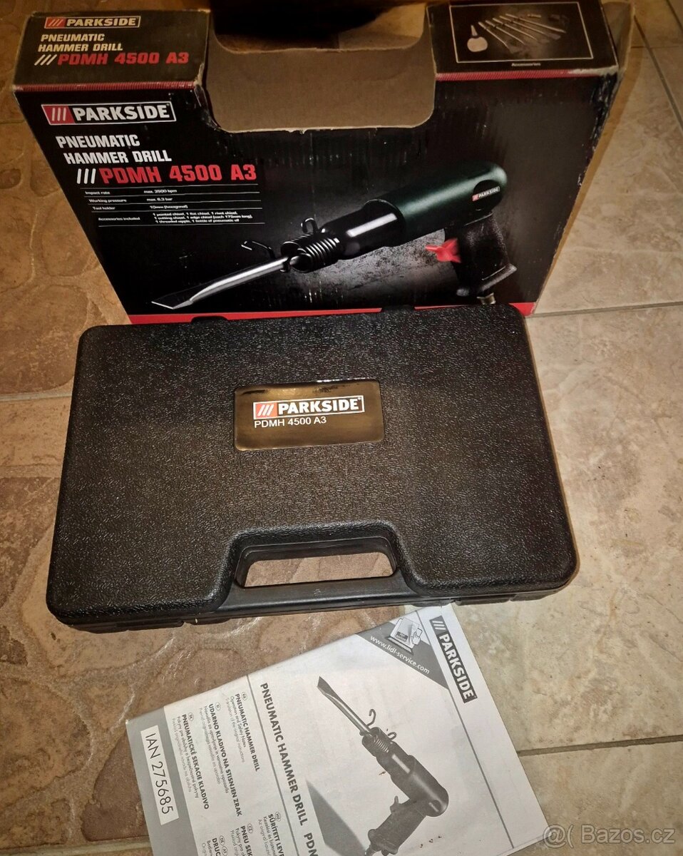 Pneumatické kladivo PARKSIDE - 3