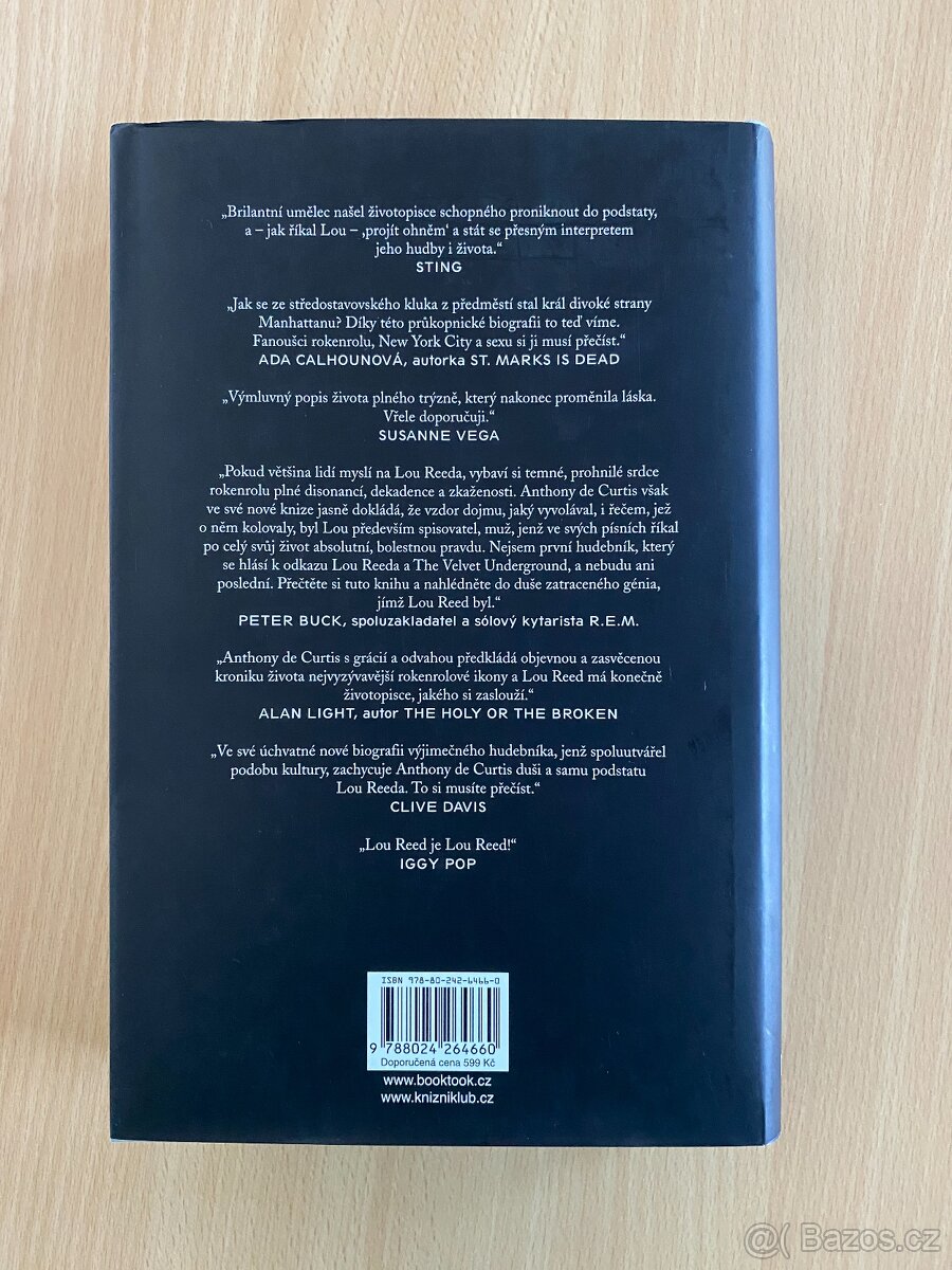 Nová kniha Lou Reed - Život - 3